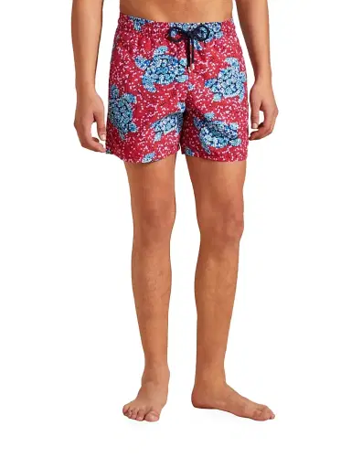 Vilebrequin Men's Turtle Sequin Trompe L'oeil Swim Trunks | Thumbnail 4 Vilebrequin Men's Turtle Sequin Trompe L'oeil Swim Trunks | Thumbnail 4