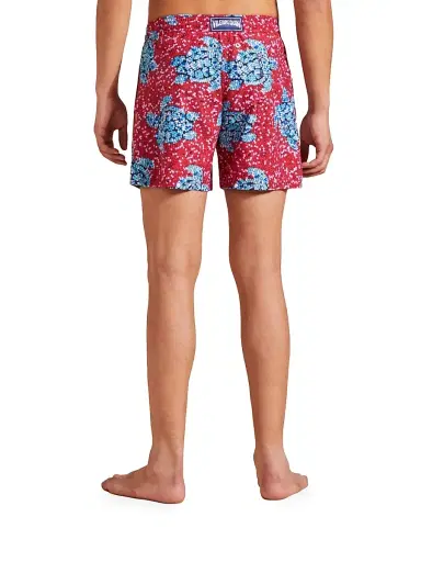 Vilebrequin Men's Turtle Sequin Trompe L'oeil Swim Trunks - Size Small | Thumbnail 5