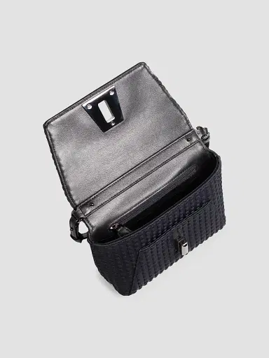 Akris Women's Anouk Little Day Crossbody Bag - Black | Thumbnail 2