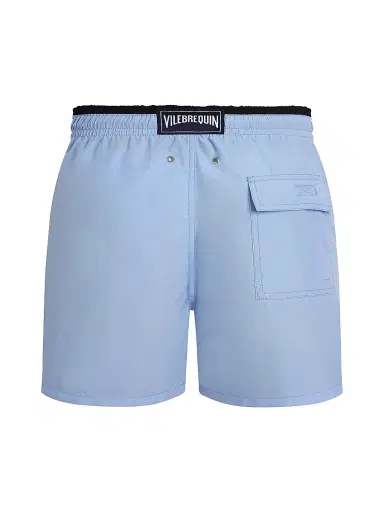 Vilebrequin Men's Unis Swim Shorts - Blue Flora - Size XXXL | Thumbnail 2 Vilebrequin Men's Unis Swim Shorts - Blue Flora - Size XXXL | Thumbnail 2