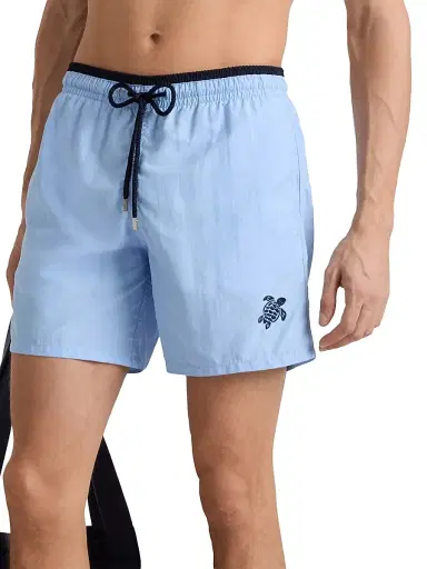 Vilebrequin Men's Unis Swim Shorts - Blue Flora - Size XXXL | Thumbnail 3 Vilebrequin Men's Unis Swim Shorts - Blue Flora - Size XXXL | Thumbnail 3