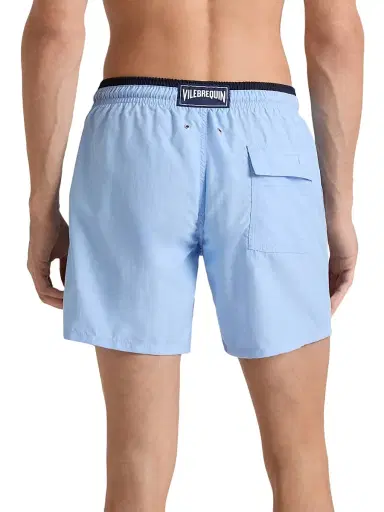 Vilebrequin Men's Unis Swim Shorts - Blue Flora - Size XXXL | Thumbnail 4 Vilebrequin Men's Unis Swim Shorts - Blue Flora - Size XXXL | Thumbnail 4
