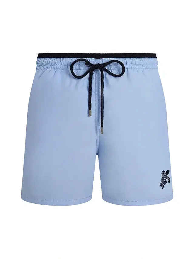 Men's Unis Swim Shorts - Blue Flora