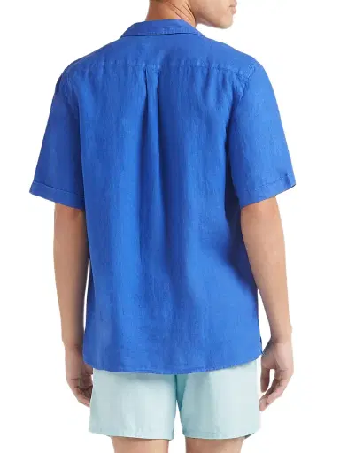 Vilebrequin Men's Charli Linen Shirt - Marrakech - Size XXL | Thumbnail 5