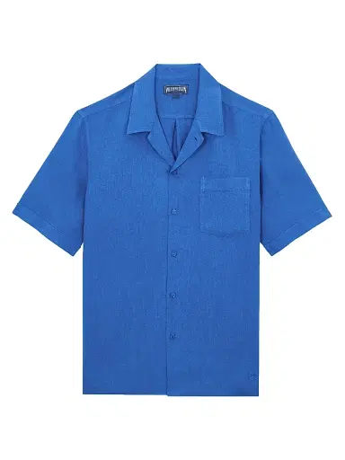 Vilebrequin Men's Charli Linen Shirt - Marrakech - Size XXL | Thumbnail 1