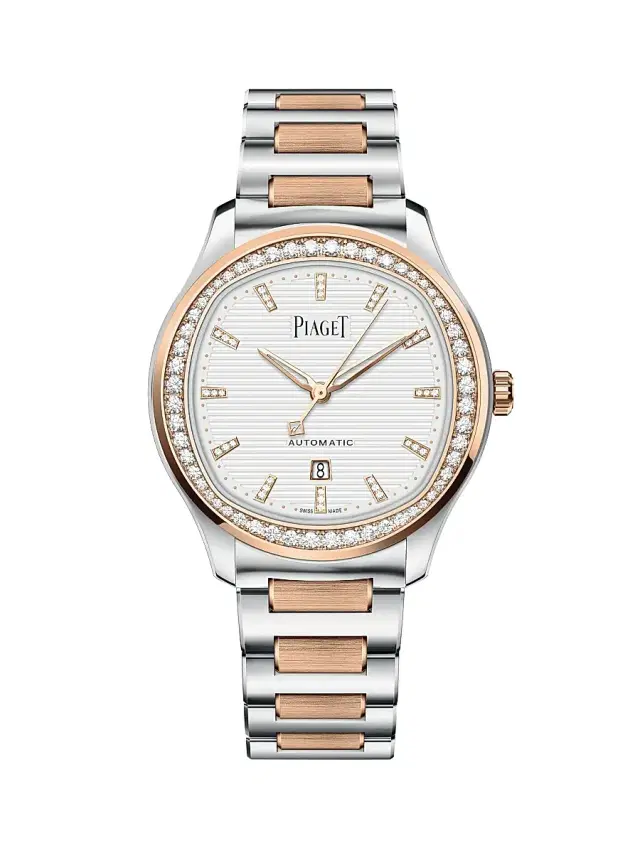 Women's Polo Two-Tone Stainless Steel & 1.04 TCW Diamond Bracelet Watch/36MM - Steel