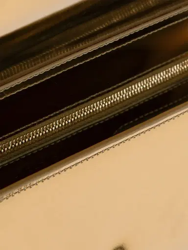 Akris Women's Small Anouk Metallic Leather Clutch | Thumbnail 5