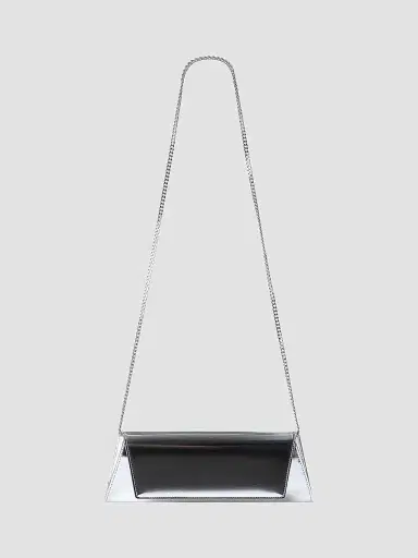 Akris Women's Small Anouk Metallic Leather Clutch | Thumbnail 9
