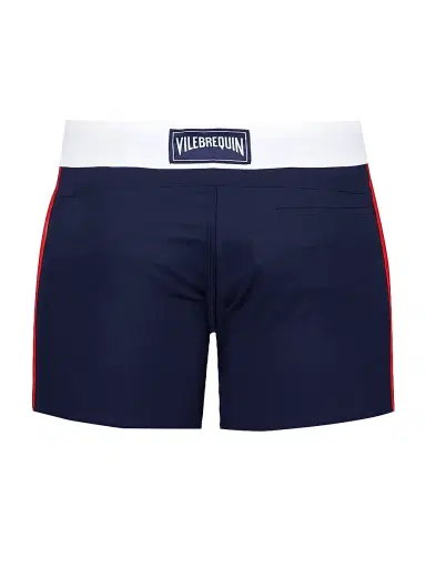 Vilebrequin Men's Colorblocked Stretch Swim Trunks - Navy - Size XXL | Thumbnail 2 Vilebrequin Men's Colorblocked Stretch Swim Trunks - Navy - Size XXL | Thumbnail 2