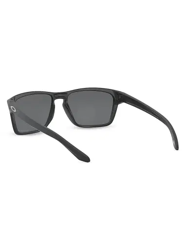 Oakley Men's 60MM Sylas Mirrored Sunglasses - Matte Black | Thumbnail 4