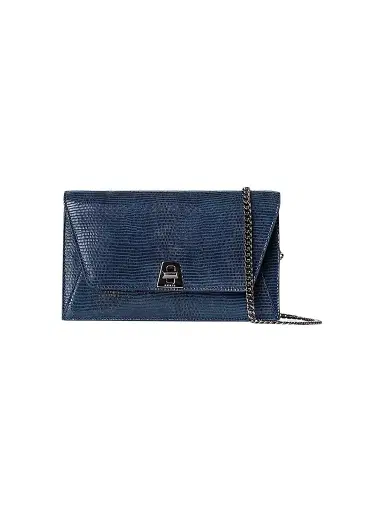 Akris Women's Anouk Lizard-Embossed Leather Envelope Clutch | Thumbnail 1