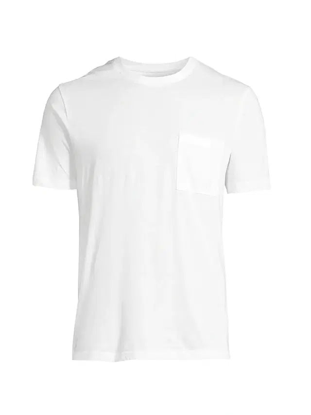 Vilebrequin Men's Titan Jersey Pocket T-Shirt - Craie - Size XXXL