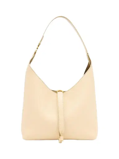 Chloé Women's  Marcie Leather Hobo Bag - Beige | Thumbnail 1