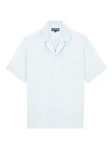 Vilebrequin Men's Linen Camp Shirt - Thalassa - Size XL | Thumbnail 1
