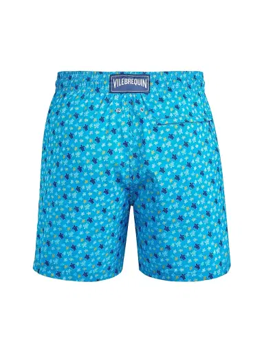 Vilebrequin Men's Turtle Swim Trunks - Hawaiian Blue - Size Small | Thumbnail 3 Vilebrequin Men's Turtle Swim Trunks - Hawaiian Blue - Size Small | Thumbnail 3