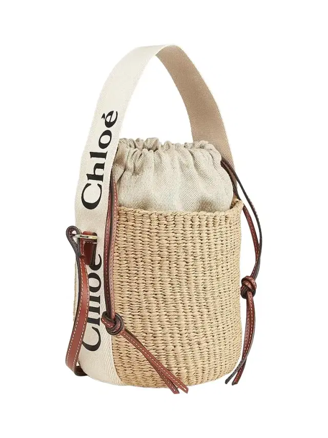 Chloé Women's  Woody Basket Bag - Natural White