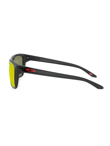 Oakley Men's 60MM Sylas Rectangular Sunglasses - Ruby | Thumbnail 3