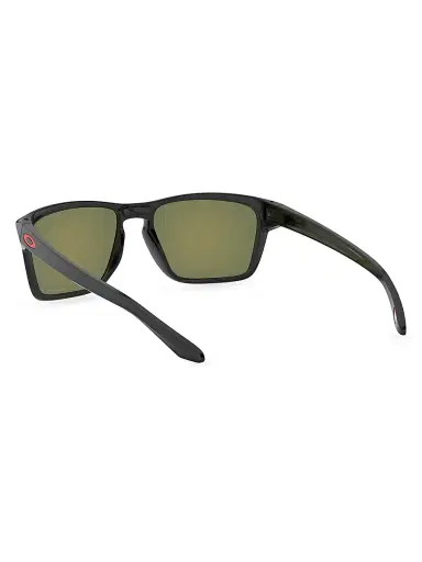 Oakley Men's 60MM Sylas Rectangular Sunglasses - Ruby | Thumbnail 4