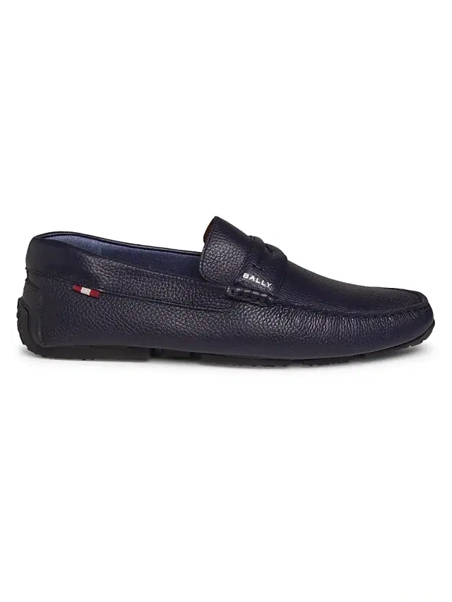 Bally Men's Palven-U Leather Loafers - Peacoat
