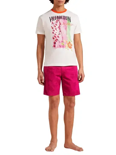 Vilebrequin Men's Plage Sky T-Shirt - Off White - Size XXL | Thumbnail 2