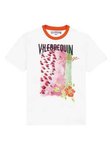 Vilebrequin Men's Plage Sky T-Shirt - Off White - Size XXL | Thumbnail 1