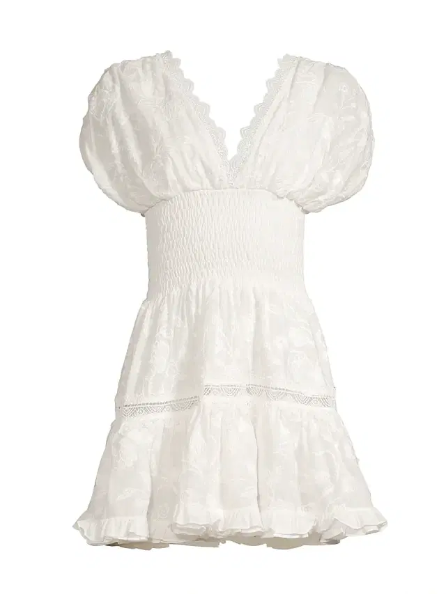 WAIMARI Women's Core Palomas Dress - White - Size Large