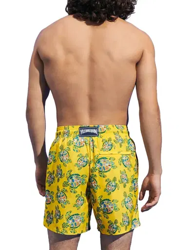 Vilebrequin Men's Provencal Turtles Swim Shorts - Soleil | Thumbnail 4 Vilebrequin Men's Provencal Turtles Swim Shorts - Soleil | Thumbnail 4