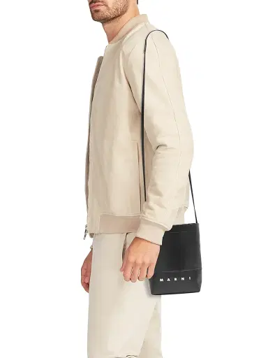 Marni Men's Tribeca Crossbody Bag - Black | Thumbnail 2