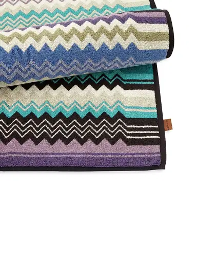Missoni Giacomo Bath Mat - Multi Blue | Thumbnail 3