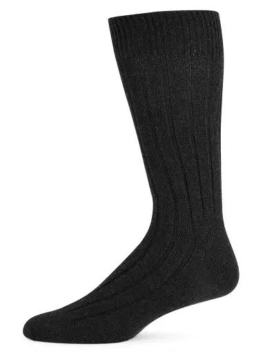 Marcoliani Men's Ribbed Cashmere Socks | Thumbnail 1