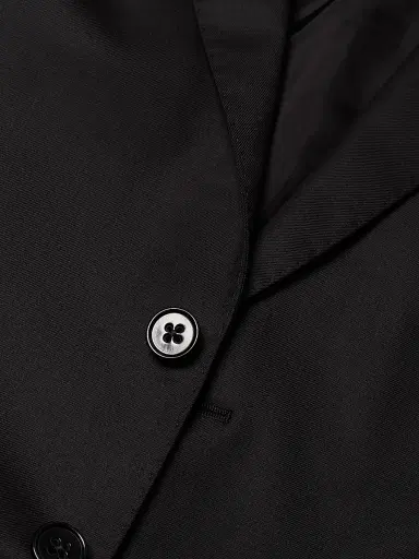 Giorgio Armani Men's Wool Suit - Black - Size 48 | Thumbnail 6 Giorgio Armani Men's Wool Suit - Black - Size 48 | Thumbnail 6