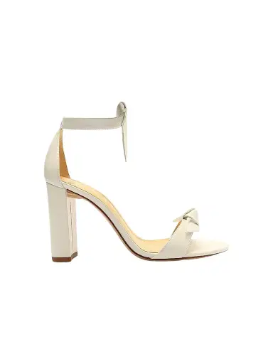 Alexandre Birman Women's Clarita Leather Ankle-Strap Sandals - White - Size 12 | Thumbnail 1 Alexandre Birman Women's Clarita Leather Ankle-Strap Sandals - White - Size 12 | Thumbnail 1