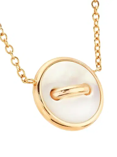 Pomellato Women's Pom Pom Dot 18K Rose Gold & 0.40 TCW Diamond Button Pendant Necklace - Rose Gold | Thumbnail 3 Pomellato Women's Pom Pom Dot 18K Rose Gold & 0.40 TCW Diamond Button Pendant Necklace - Rose Gold | Thumbnail 3