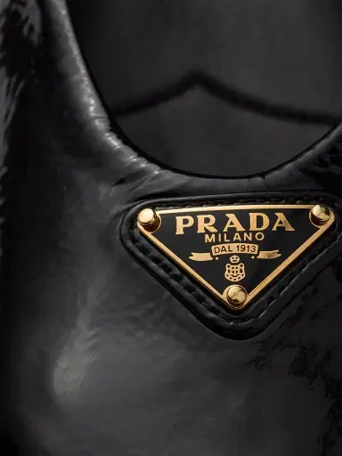 Prada Women's Patent Leather Ballerinas - Black - Size 10 | Thumbnail 5