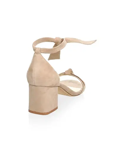 Alexandre Birman Women's Clarita Bow Suede Sandals | Thumbnail 3