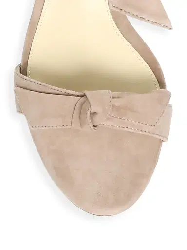 Alexandre Birman Women's Clarita Bow Suede Sandals | Thumbnail 4