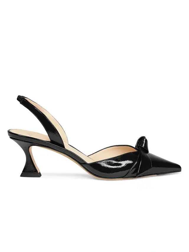 Women's Clarita Bell 60MM Slingback Pumps - Black
