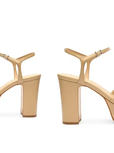 Schutz Women's Keefa 100MM Leather Platform Sandals - Size 11 | Thumbnail 5