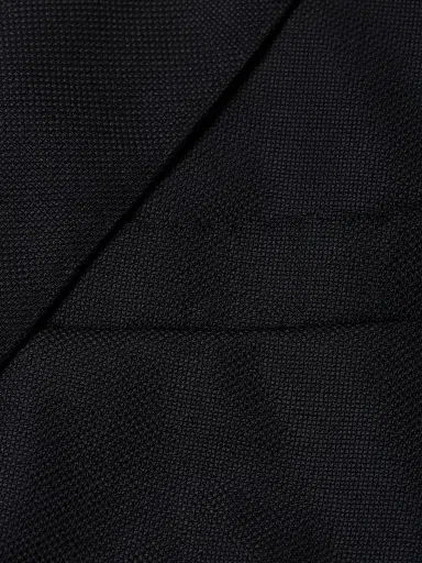 Giorgio Armani Men's Soft Basic Wool Two-Button Slim-Fit Blazer - Black - Size 46 | Thumbnail 7 Giorgio Armani Men's Soft Basic Wool Two-Button Slim-Fit Blazer - Black - Size 46 | Thumbnail 7