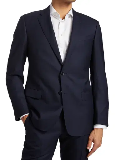 Giorgio Armani Men's Wool Two-Piece Suit | Thumbnail 6 Giorgio Armani Men's Wool Two-Piece Suit | Thumbnail 6