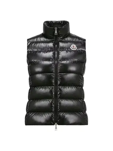 Moncler Women's Ghany Puffer Vest - Black - Size XXL | Thumbnail 1 Moncler Women's Ghany Puffer Vest - Black - Size XXL | Thumbnail 1
