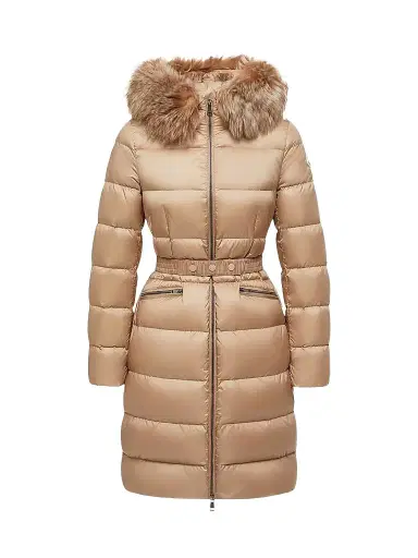 Moncler Women's Boedic Puffer Jacket - Camel Beige | Thumbnail 1