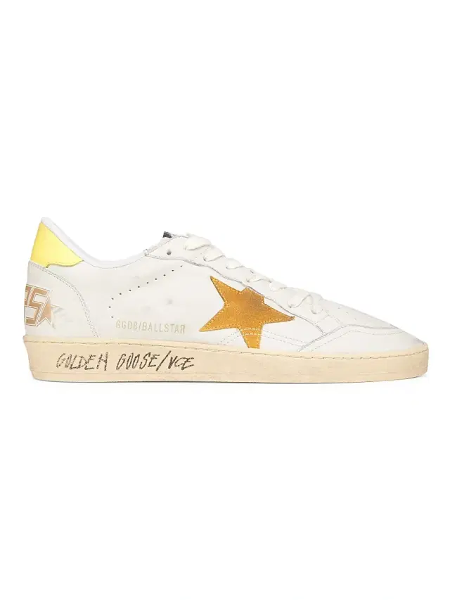 Golden Goose Men's Ball Star Leather & Suede Sneakers