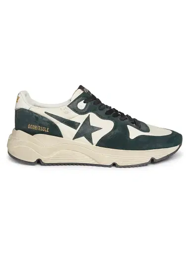 Golden Goose Men's Running Sole Leather Sneakers | Thumbnail 1 Golden Goose Men's Running Sole Leather Sneakers | Thumbnail 1
