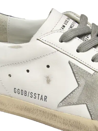 Golden Goose Men's Super Star Leather Sneakers | Thumbnail 5 Golden Goose Men's Super Star Leather Sneakers | Thumbnail 5