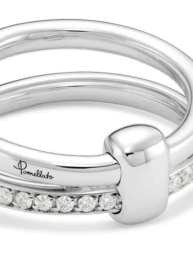 Pomellato Women's Iconica 18K White Gold & Diamond Ring | Thumbnail 3 Pomellato Women's Iconica 18K White Gold & Diamond Ring | Thumbnail 3