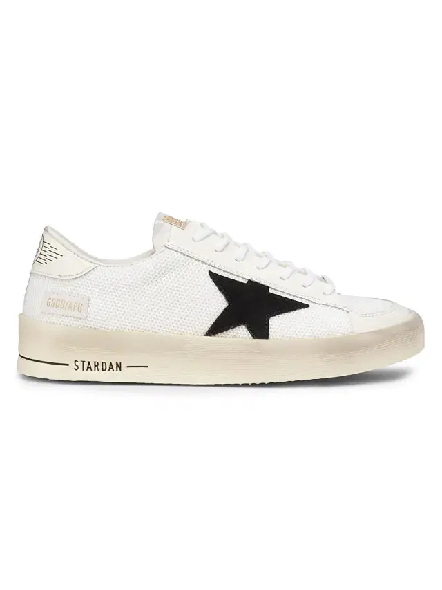 Golden Goose Men's Leather Sneakers - White Black