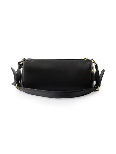 Prada Women's  Re-Nylon and Leather Shoulder Bag - Black | Thumbnail 3