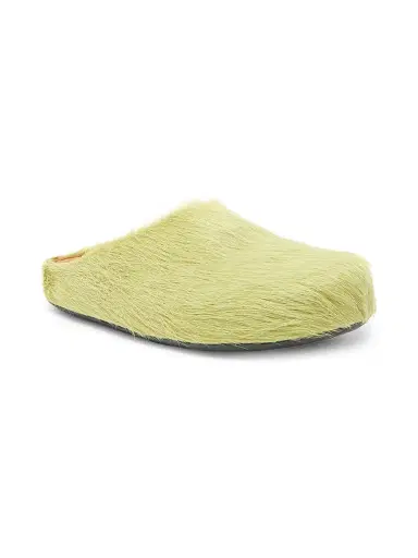 Marni Men's Fussbett Sabot Mules - Lime | Thumbnail 3 Marni Men's Fussbett Sabot Mules - Lime | Thumbnail 3