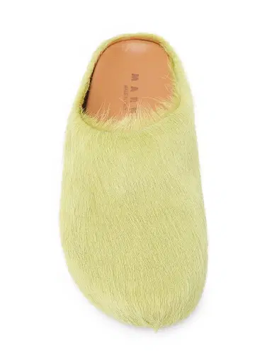 Marni Men's Fussbett Sabot Mules - Lime | Thumbnail 5 Marni Men's Fussbett Sabot Mules - Lime | Thumbnail 5